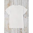 thumbnail image 2 of [Don't trust anyone, Casual Tee] Men's Summer Casual Round Neck T-Shirt - Don't trust anyone Letter Printed - Slightly Elastic, 2 of 5