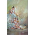 thumbnail image 2 of Zareckaya, Tatiana 10x14 White Modern Wood Framed Museum Art Print Titled - Golden Stage Light, 2 of 4