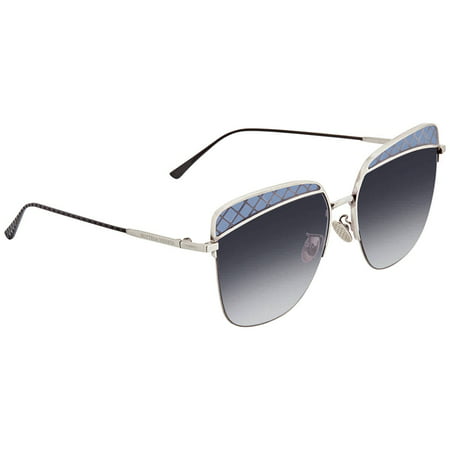 Bottega Veneta Grey Butterfly Ladies Sunglasses Bv0250s00159