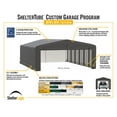 thumbnail image 5 of Sheltertube Wind And Snow-Load Rated Garage, 20X23X10 Grey, 5 of 11