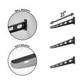 thumbnail image 2 of 1 Pack Wall Mounted Kayak Rack - Made in USA 25" Arms, 2 of 2
