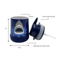 thumbnail image 4 of Your Zone Kids Shark Soap Pump with Non-Slip Bottom, 4 of 12
