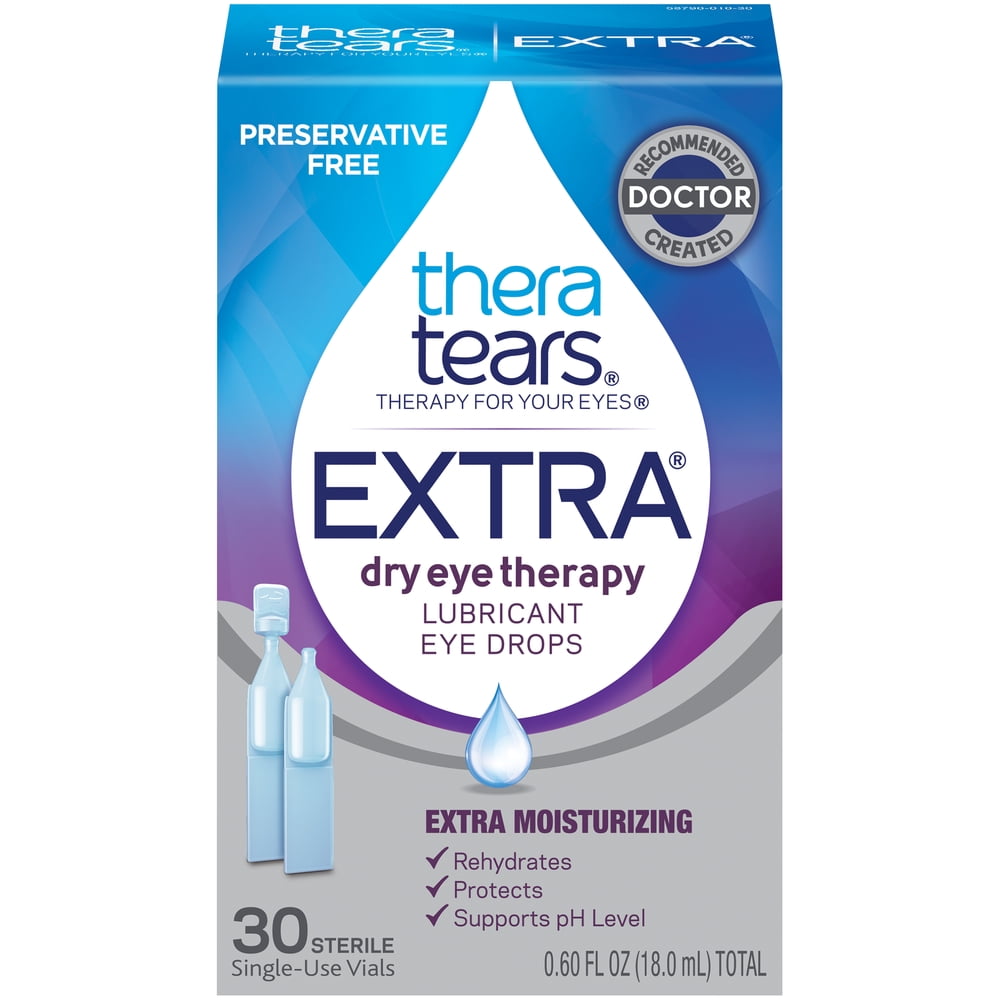 TheraTears® EXTRA® Dry Eye Therapy Preservative Free, 30 Count