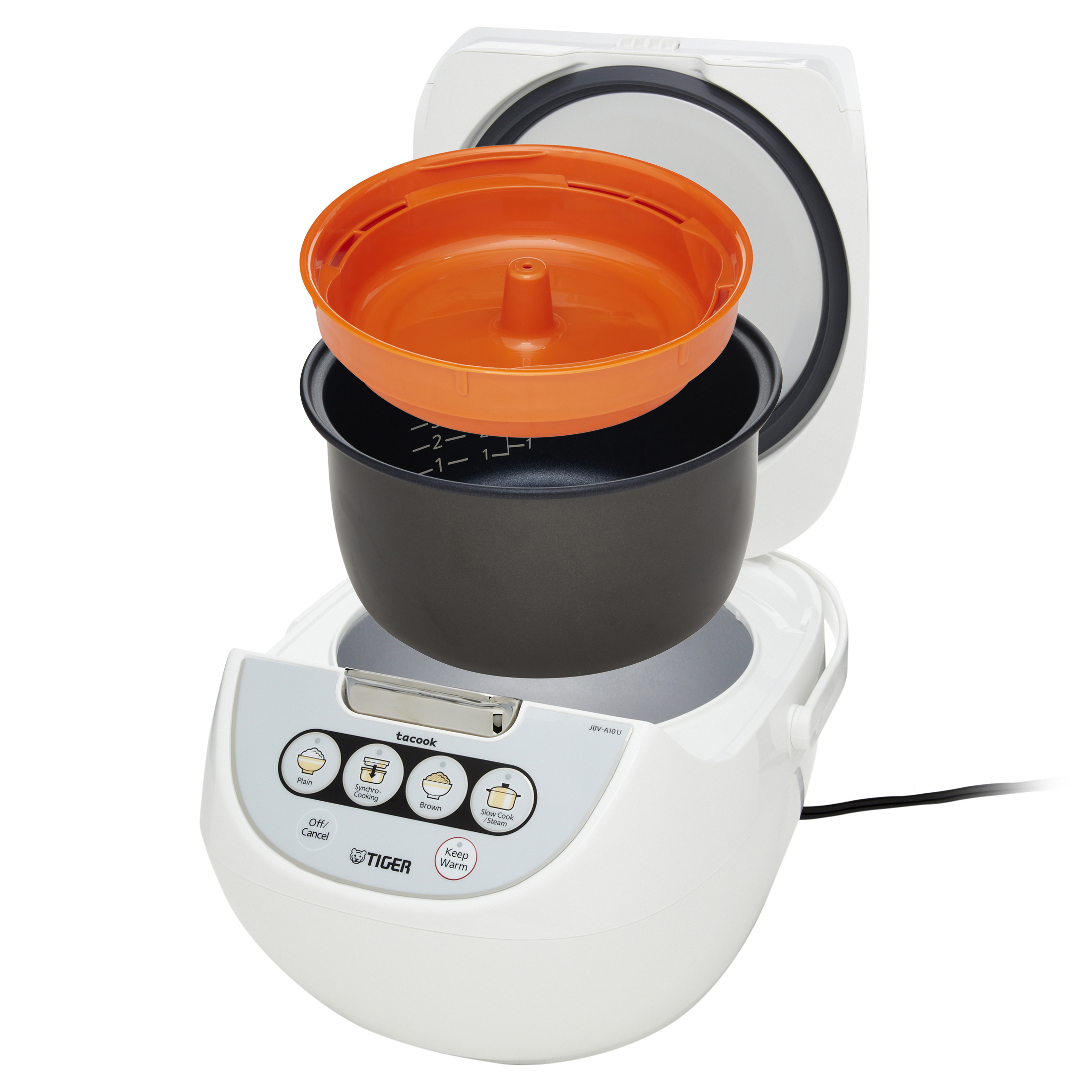 Microcomputer Controlled Rice Cooker, 5.5 Cups - image 2 of 11
