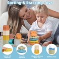 thumbnail image 3 of Juguete Montessori BYFWH 5 en 1 para 6 a 48 meses con vasos apilables, 3 of 7