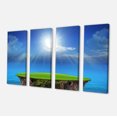 thumbnail image 2 of Blue Sky and Sun Shining - Landscape Canvas Art Print, 2 of 3