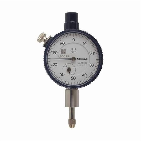 Mitutoyo Dial Indicator 0 to 0.250 In 0-100 1410A-10