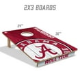 thumbnail image 5 of YouTheFan NCAA Alabama Crimson Tide 2' x 3' Cornhole Game, 5 of 6