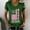 Blackish Green, variant on Womens Shirts Summer 250Th Anniversary Usa for Women 17762026 Patriotic American Flag V Neck T July 4Th Graphic Tee 250 Anniversary Usa Shirt Women White 2XL