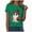 Green, variant on TOWED22 Halloween Shirts for Women Cute Ghost with Coffee Pumpkin Shirts Cute Fall Short Sleeve Graphic Tee Tops(Yellow,XXL)