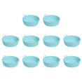 thumbnail image 1 of Air Liner Silicona Freidoras Cesta Horno Revestimientos Antiadherentes Fácil Limpieza ( ) Azul, 1 of 4