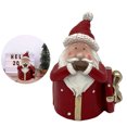 thumbnail image 1 of Figurita Navideña Papá Noel Mini Recuerdos Fiesta Navidad Resina Bonita (circular), 1 of 9