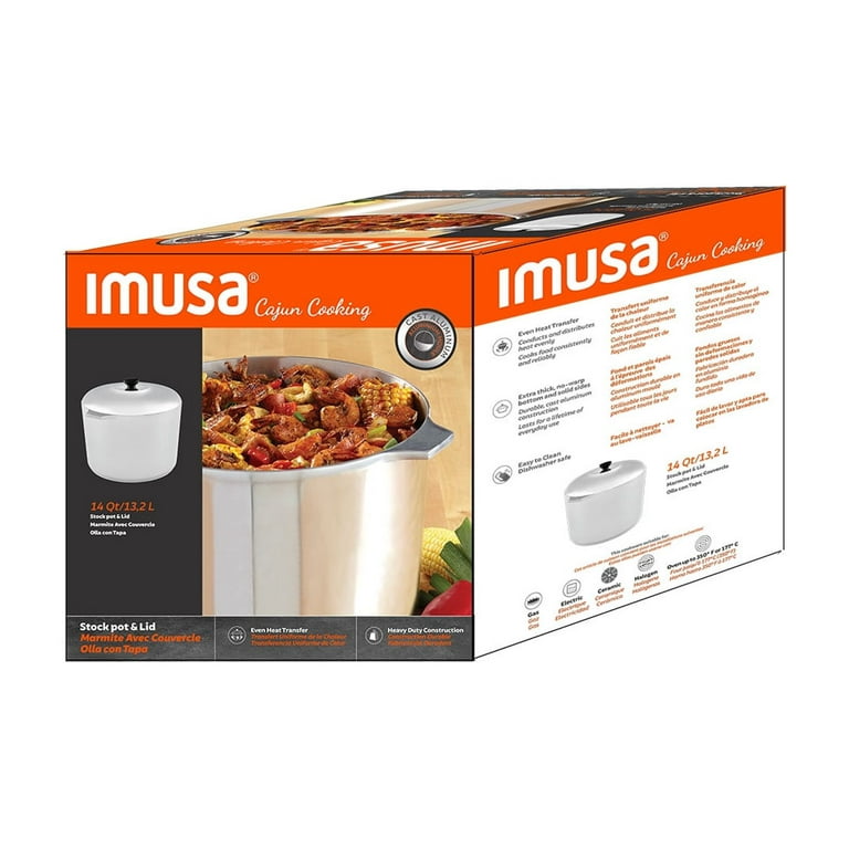 IMUSA Imu-89304 8-Piece Cajun Cookware Set - Aluminum