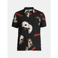 thumbnail image 5 of Friday the 13th Men's and Big Men's Graphic Print Shirt with Short Sleeves, Sizes XS-3XL, 5 of 5