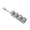 B, variant on Mechanical Keyboard Keychain, Cat Paw Stress Relief Button Clicker Pendant for Backpack Keys Desk Accessory, F