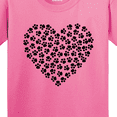 thumbnail image 4 of Inktastic Dog Paws, Puppy Paws, Animal Paws, Heart, Pet Youth T-Shirt, 4 of 5