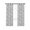 White, variant on White Fur Patterned Blackout Curtains 45 Inches Long for Bedroom, Pure Solid Minimalist Modern Color Thermal Insulated Room Darkening Black Out Window Curtain Panels Grommet Drapes for Living Room