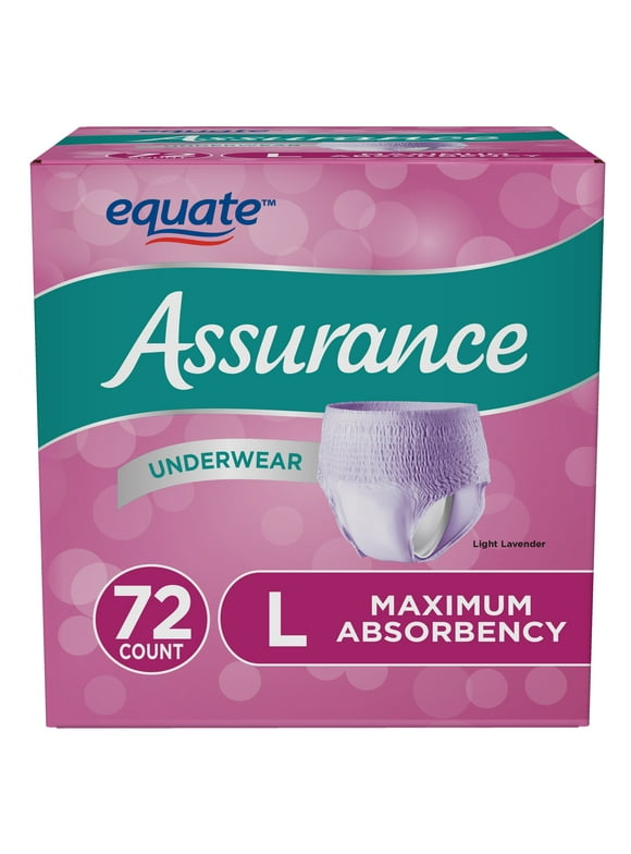 Assurance in Incontinence - Walmart.com