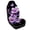 Purple Floral Butterflies, variant on Uourmeti Colorful Mushroom Pattern Automobile Seat Cover 1 Pieces Set Car Seat Cover Perfect Fit Elastic Suitable for Van Truck