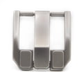 thumbnail image 3 of 2 hebillas de cinturón de repuesto plateadas para hombres y mujeres, aleación resistente, rectangular, 1,5" 2 piezas, 3 of 8