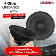 8-Inch 1000W Peak Power Car Subwoofer - 4 Ohm High-Efficiency Bass Speaker with Y30 Magnet & CCAW Voice Coil for Enhanced Audio Upgrade