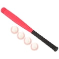thumbnail image 4 of OULII 1Set Assorted Color Plastic Baseball Bat and Ball Set for Outdoor Training and Hand Eye Coordination, 4 of 7