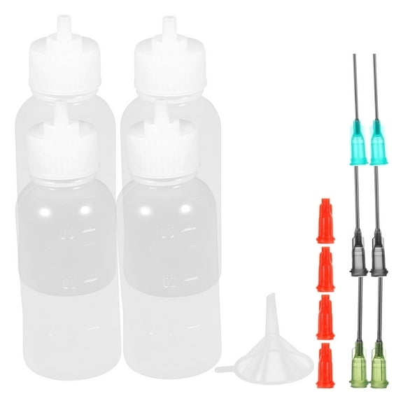 UPOUART Professional Precision Glue Bottles Set, Assorted Colors for Crafting, , Model Building, and Art Projects