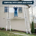 thumbnail image 4 of Werner 20 Ft. Type Iaa Fiberglass D-Rung Extension Ladder With Cable Hook, V-Rung, And Werner Levelsafe Pro Leveler, 4 of 5