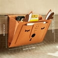 thumbnail image 4 of 1X Storage Bag Bedside Organiser Hanging Bag Bedside Storage Bag Bedside Storage Bag Bedside Storage Box Bedside Sofa Hanging Storage Bag Home Textile Storage, 4 of 9