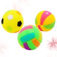 thumbnail image 4 of 3pcs LED Pet Dogs Flashing Football Shape LED Light Sound Bouncy Ball Toy Interactive Dog Cat Chew Toys (Random Color and Type), 4 of 4