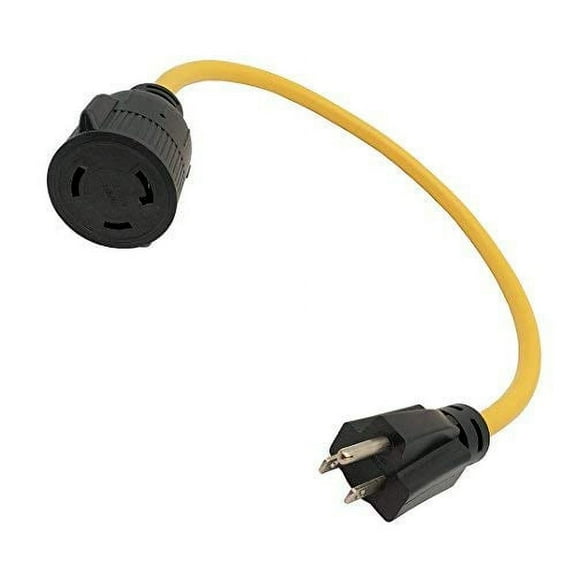 Parkworld 886689(691753-2FT) Adapter Cord 5-15 Male Plug to Locking L5-30 Female Receptacle