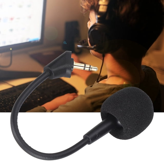 Micrófono ANGGREK con cancelación de ruido para auriculares de juegos