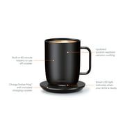 Ember Temperature Control Smart Mug 2, 14 oz, Black, Up To 1.5-hr Battery Life - App Controlled Heated Coffee/Tea Mug - Improved Design