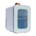 thumbnail image 3 of Tnarru Makeup Fridge Compact Refrigerator Personal Makeup Fridge Mini Portable Personal Fridge for Food Cosmetics Office Skincare, 3 of 8