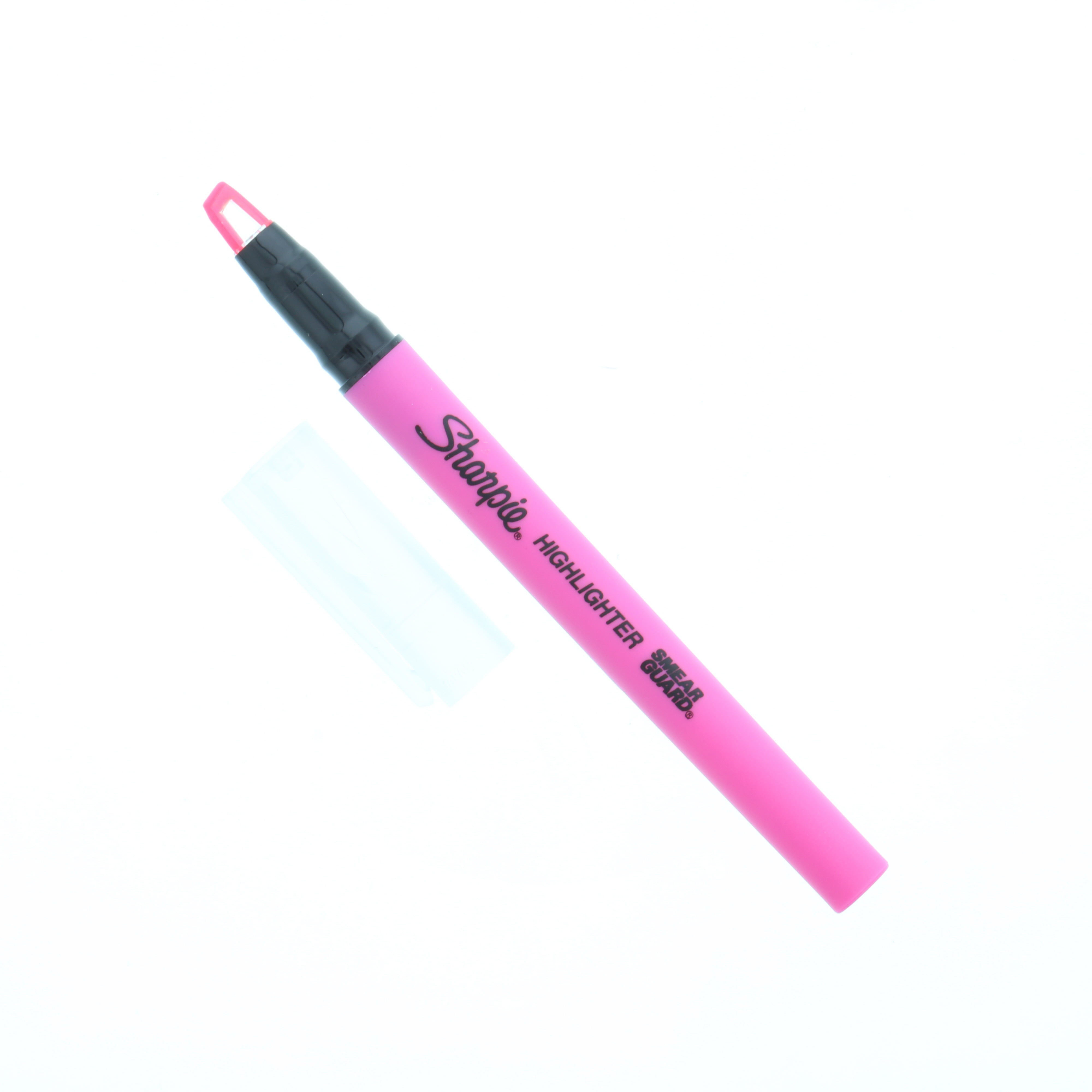 Sharpie Clear View Stick Highlighter, Fluorescent Pink