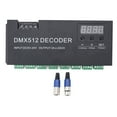 thumbnail image 2 of Décodeur DMX 24CH, Clé d'Affichage Numérique Contrôleur LED DMX512 Driver de Gradation ABS DC 5-24V pour Lumière de Scène, 2 of 7