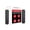 Black, variant on SSBM 17" x 1476' 3" Core Colored Film Plastic Green Hand Strech Wrap for Branding, Irregular Shaped Items, Resistance from Dust and Dirt, 34 Gauge, 4 Rolls