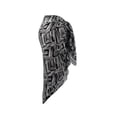 thumbnail image 2 of Ropa Playa Ocean Pacific para Mujer Pashmina Larga Estampado Geométrico Negro Talla Única, 2 of 4