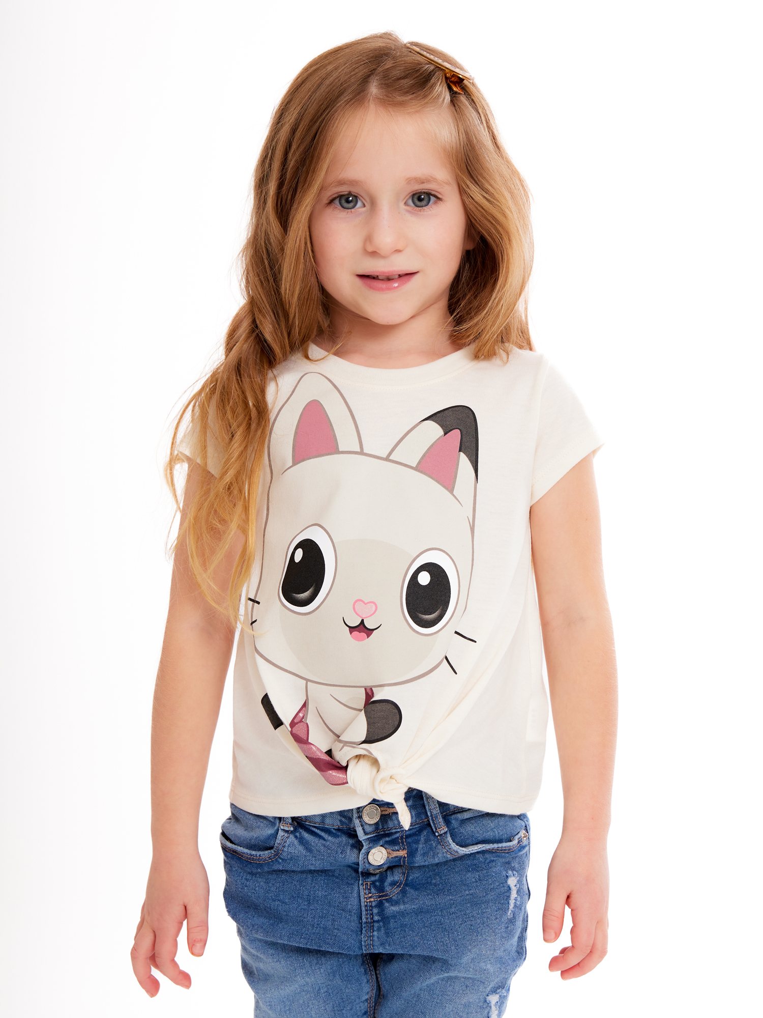 Gabby's Dollhouse Toddler Girl Graphic Print Fashion T-Shirts, 4-Pack, Sizes 2T-5T - image 5 of 9