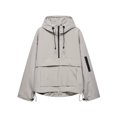 thumbnail image 2 of Akafmk Fall Savings Womens Rain Jackets,Womens Waterproof with Hood Lightweight Raincoat,Fashionable Solid Color Casual Warm Jacket Tops Loose Outdoor Windbreaker Hiking Jackets S, 2 of 5