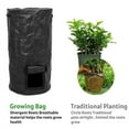 thumbnail image 2 of 15 Gallon Black PE Manure Collector Composting Bin, 2 of 6