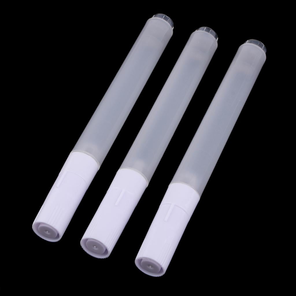 FVDPWYE 6x Flat Medium Tip Watercolor Oil Acrylic Paint Marker Pen Empty Blank Ink Ink