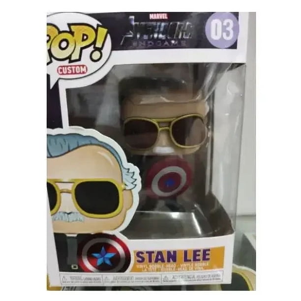 FUNKO POP Father of Marvels Action Figure Stan #01 #8 #02 #04 03# Lee Collection Toys