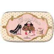 OH Fashion Vintage Queen Style Travel Contact Lens Case