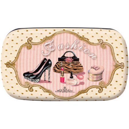 OH Fashion Vintage Queen Style Travel Contact Lens Case