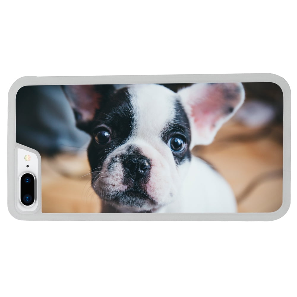 black and white puggle