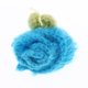 thumbnail image 3 of Apliques de flores de ganchillo Sunnimix hechos a mano para decoración de muñeca sombrero bolso vestido ropa Azul, 3 of 7