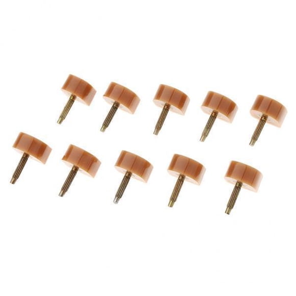 2 Puntas de Reparación de Zapatos BLESIY Tacos de Repuesto Almohadillas de Pasador Fino 12mm