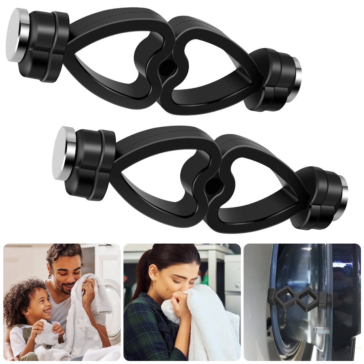 Evjurcn Front Load Washer Door Prop Washing Machine Door Holder Keep Washer Door Open