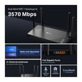 thumbnail image 2 of TP-Link Archer BE220 Router WiFi 7 Doble Banda Conectividad Avanzada para Streaming Trabajo Remoto y Hogar Inteligente, 2 of 5